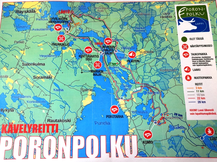 Kivaa Tekemistä osallistui historialliseen Poronpolkuun Lopella -  KivaaTekemistä.fi